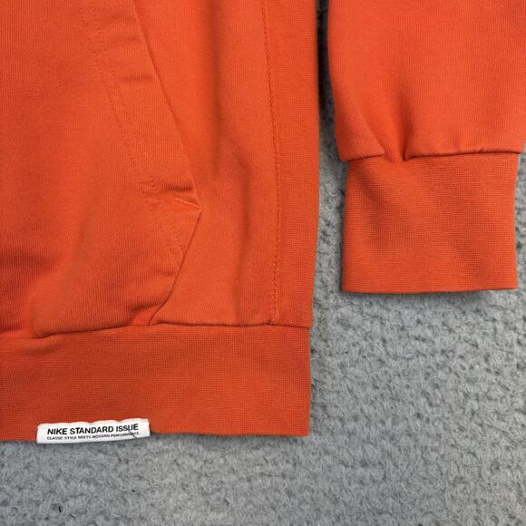 Nike Pullover Hoodie Basketball Standard Issue Orange Zip Pocket CV0864 - Large - Picture 5 of 15